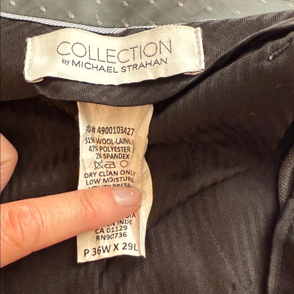 Collection by Michael Strahan Black Pants